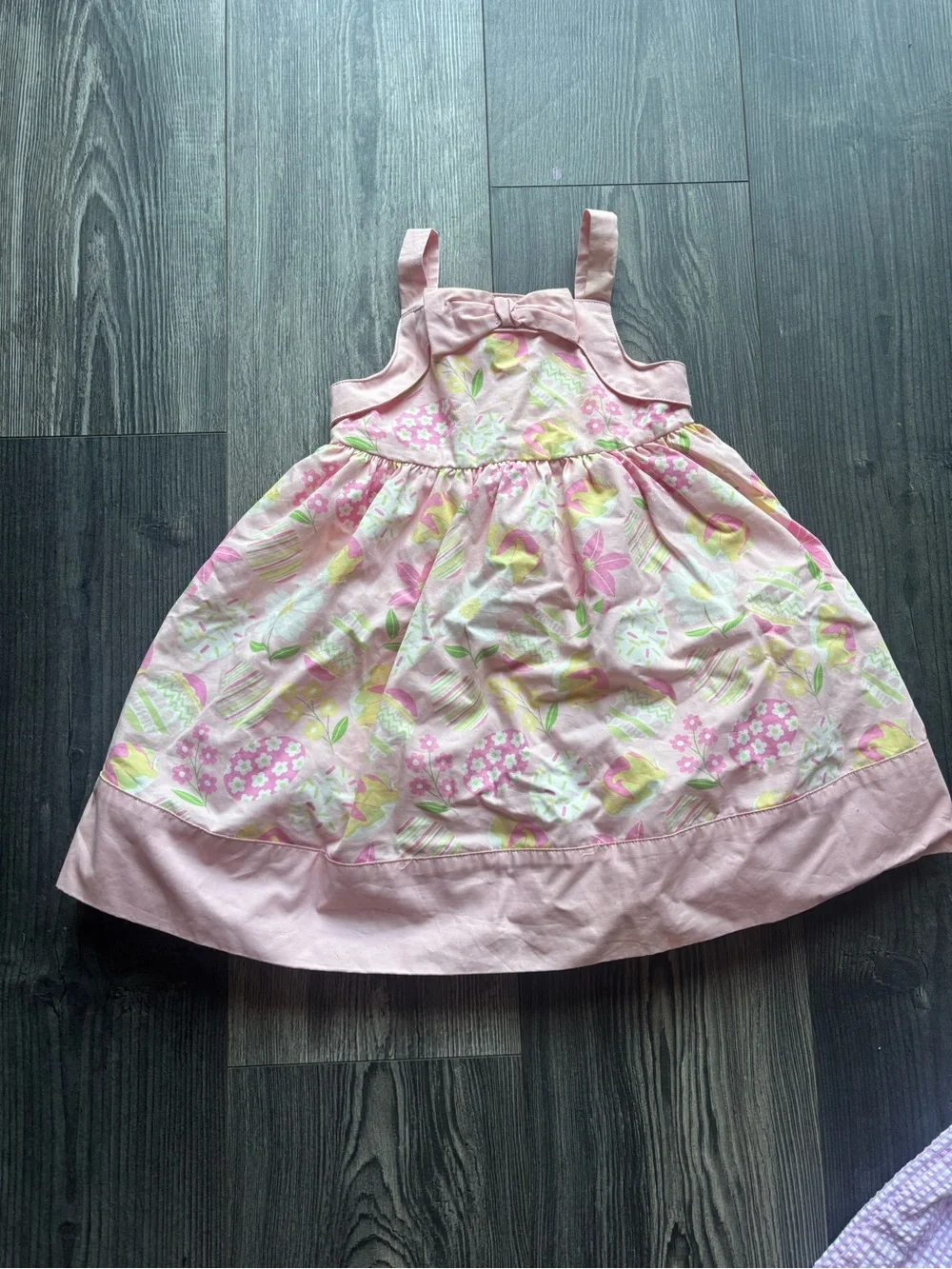 Gymboree Pink and Lilac Easter Bunny Dresses